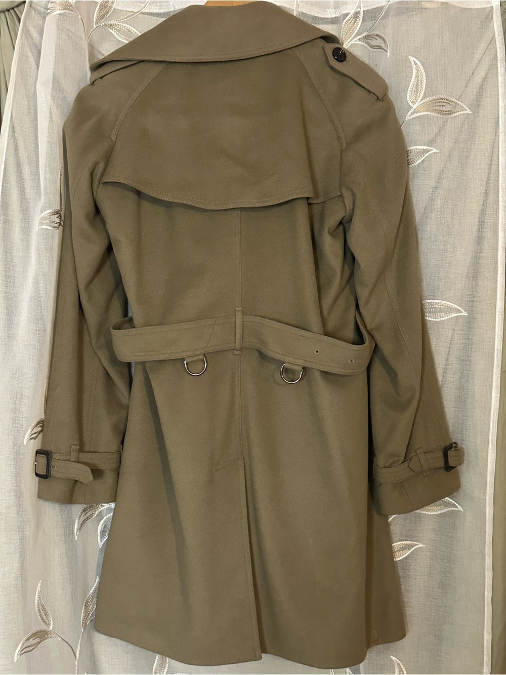Burberry London Classic Cotton Trench Coat Khaki Women’s US 8 - Picture 3 of 9